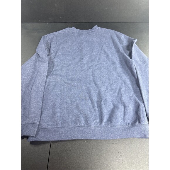 West Virginia Mountaineers L Men's Captivating Pullover Sweatshirt Blue - Picture 6 of 6